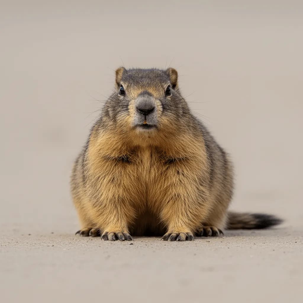 Yellow-Bellied Marmot
