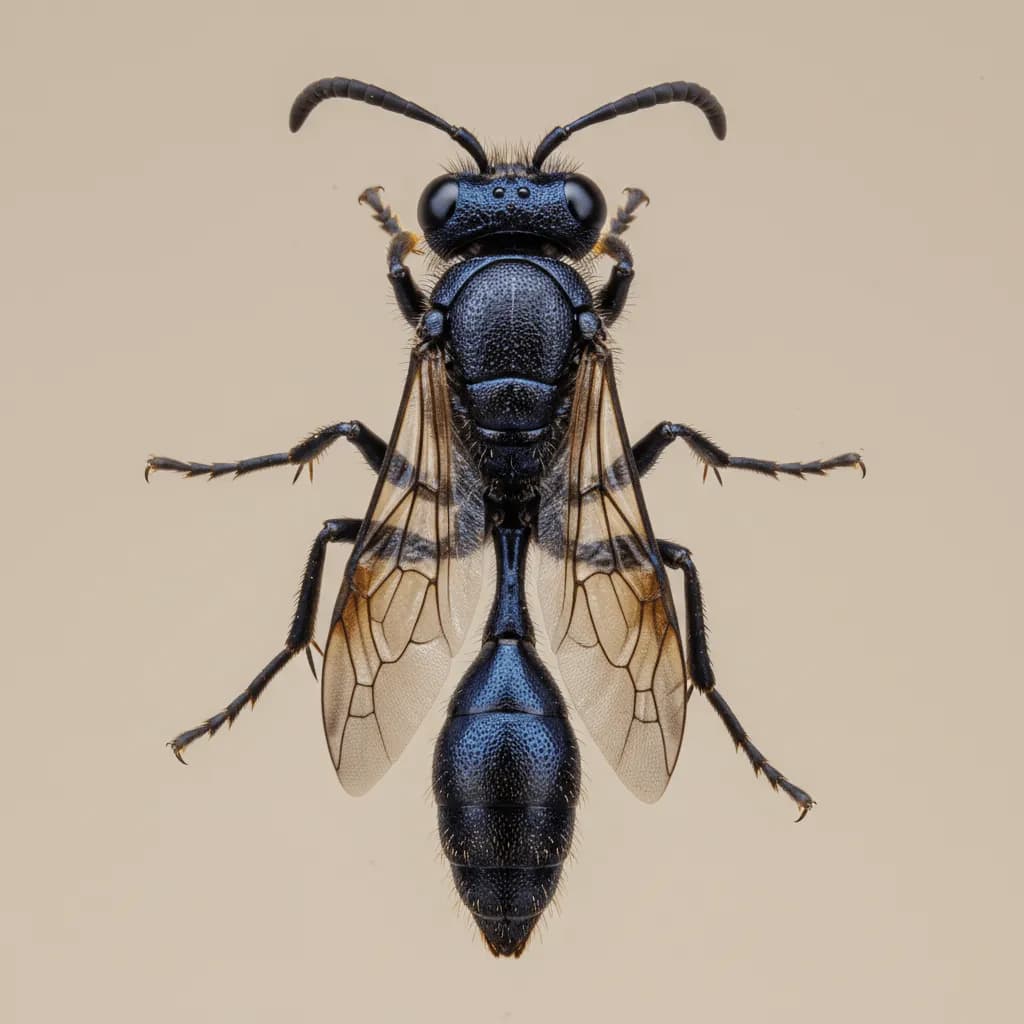 Blue Mud Dauber
