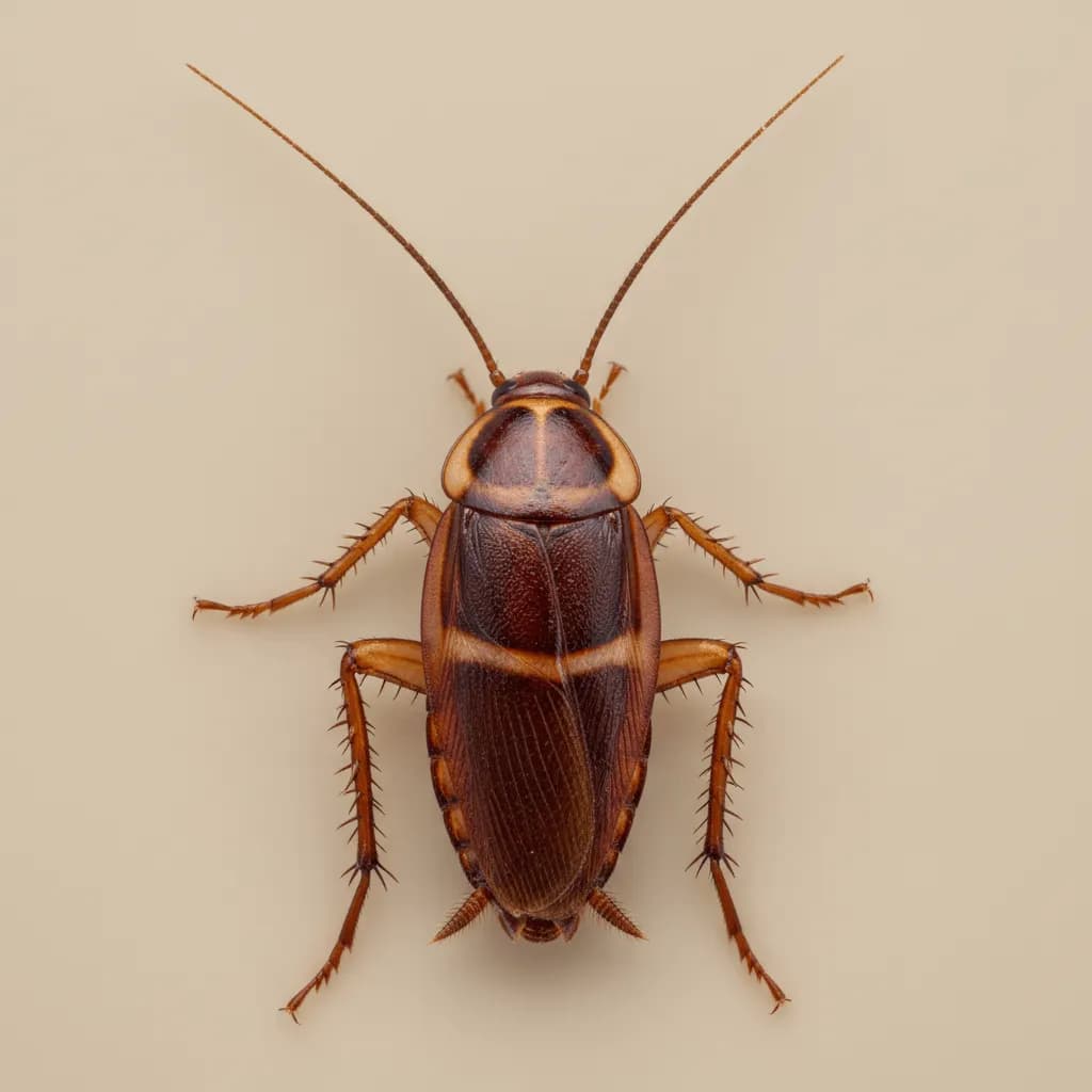 Brown-Banded Cockroaches